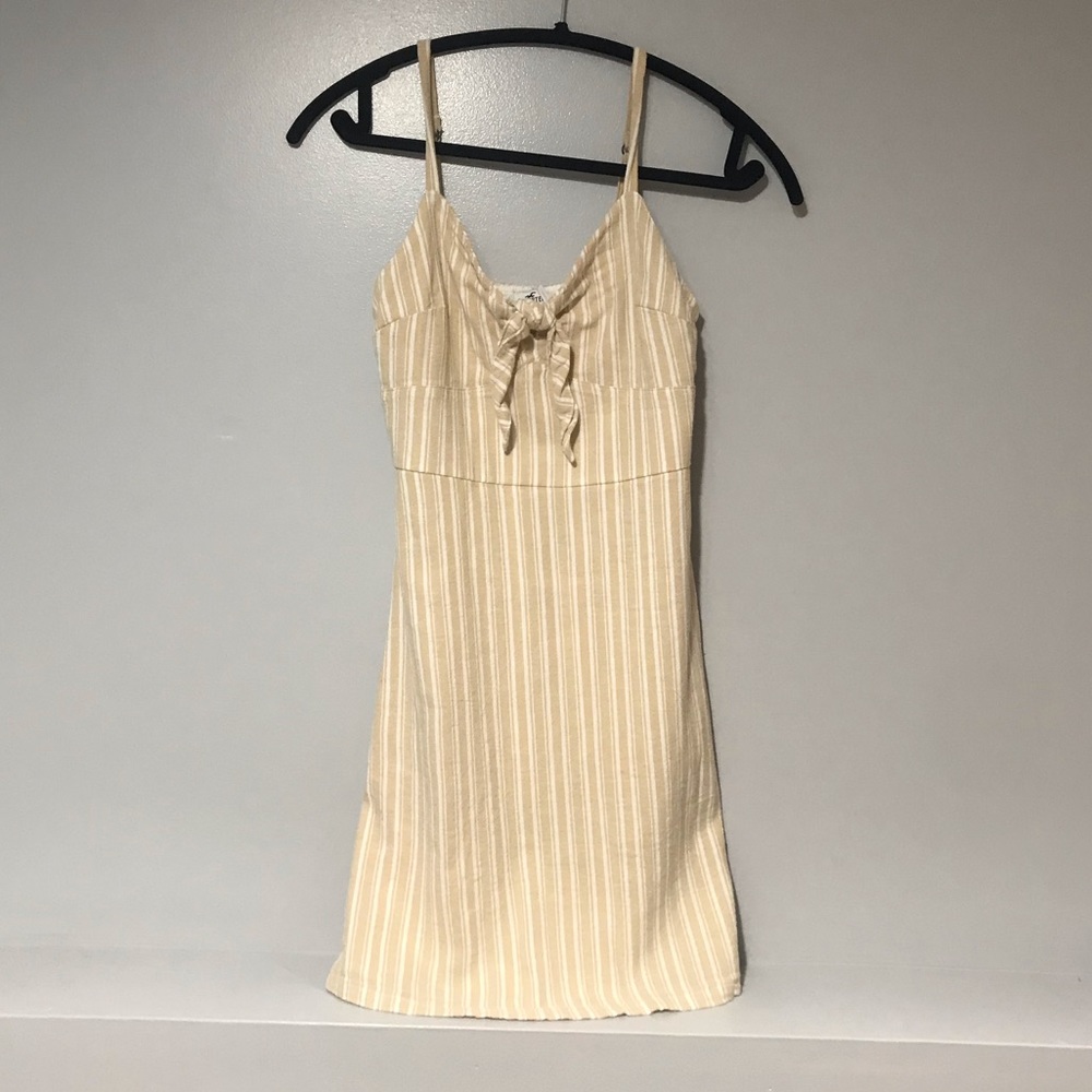 Hollister Striped Tied Dress (XS)
